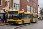 MAN Niederflurbus 1. Generation EVAG 3816 (E YX 644) mit der Linie 184 an der Ahestr,25.2.2010.