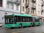 basler-verkehrsbetriebe-bvb W�hrend der Basler Fasnacht verkehrt die Linie 34 nur bis Wettsteinplatz. Mercedes Citaro 705 f�hrt durch die Hammerstrasse auf die Haltestelle Wettsteinplatz. Die Aufnahme stammt vom 23.02.2010.
