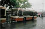 chur Aus dem Archiv: SBC Chur Nr. 14/GR 97'514 Volvo/Lauber (ex Roth, Chur Nr. 28) am 2. August 1997 Chur, Bahnhof