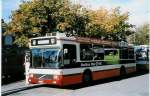 Volvo B10R-55 Aus dem Archiv: SBC Chur Nr. 7/GR 97'507 Volvo/Hess (ex Roth, Chur Nr. 25) am 6. Oktober 1998 Chur, Bahnhof