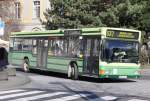 MAN Niederflurbus 2. Generation MAN Stadtbus der Linie 537, RSVG, kurz vor`m HBf Bonn, 04.03.2010