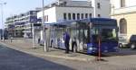 Zurichsee und Oberland VZO-Mercedes Citaro NR.24 am Wetzikon Bahnhof am 7.3.10 