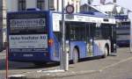 Zurichsee und Oberland VZO-Mercedes Citaro NR.43 am Wetzikon Bahnhof am 7.3.10 