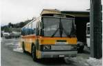 Kt. Graubunden Aus dem Archiv: Stuppan, Flims GR 52'063 Mercedes/T�scher O 303 (ex Th�ni, Flims) am 1. Januar 1999 Laax, Garage