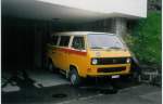 Kt. Graubunden Aus dem Archiv: Tschuor, Cavardiras GR 57'584 VW am 2. August 1997 Disentis, Bahnhof
