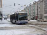 mercedes-benz-o-530-i-citaro P:AV 414 als 650 zum Bahnhof Nauen am 12.02.2010 in Potsdam Am Platz der Einheit.