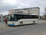 mercedes-benz-o-550-integro Mercedes-Benz O 550 (Integro) auf der Linie 950 nach R�dersdorf Br�ckenstra�e am S-Bahnhof Strausberg.
