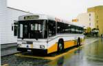 Scania sonstige Aus dem Archiv: VBD Davos Nr. 1/GR 35 Scania/R&J am 7. Oktober 1998 Davos-Dorf, Bahnhof