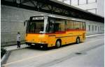 Postauto Aus dem Archiv: Odiet, Pleigne JU 13'621 MAN/Auw�rter am 9. Juli 1999 Del�mont, Bahnhof