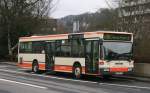 mercedes-benz-o-405-n-niederflur-stadtversion Ver 282 (EN VE 199) am Rahthaus in Gevelsberg,27.2.2010.