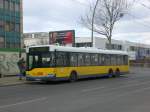berlin Solaris Urbino auf der Linie 256 nach S+U Bahnhof Lichtenberg am Betriebshof Lichtenberg.