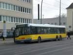 Berlin Solaris-Eindecker auf der Linie 256 nach Siedlung Wartenberg am Betriebshof Lichtenberg.