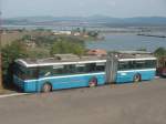 Luzern Burgas, Bulgarien Da man in Bulgarien das Wort Busdepot nicht kennt, werden die Busse am Abend einfach an der Strassenseite abgestellt.