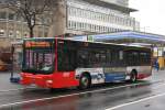 man-niederflurbus-3-generation-lions-city BVR 2217 (D BV 712) mit Werbung f�r das KFZ Pfandhaus Theberath.
hier mit dem SB16 nach Dorsten.
Aufgenommen am HBF Essen am 1.3.2010.