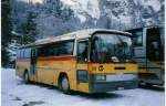 Postauto Aus dem Archiv: Bucheli, Kriens Nr. 23/LU 15'559 Mercedes O 303 am 12. Januar 1999 Adelboden, Unter dem Birg