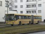 Mercedes-Gelenkbus als SEV f�r die Stra�enbahnlinie M4 zwischen Sulzfelder Stra�e ...