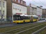 MAN Niederflurbus 2. Generation als SEV f�r die Stra�enbahnlinie M13 ...