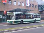 neunkircher-verkehrs-ag-nvg NVG-Wagen 238 am 13.3.10 als Linie 310 am Stummdenkmal.