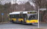berlin Volvo V7000 auf der Linie 118 nach Rathaus Zehlendorf an der Haltestelle Steinst�cken.