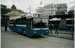 mercedes-benz-o-405--hochflur-stadtversion Aus dem Archiv: Gowa, Luzern (VBL) Nr. 37/LU 15'651 Mercedes O 405 am 19. April 1997 Luzern, Bahnhof