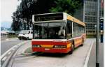 Neoplan N 40-Serie Aus dem Archiv: Gowa, Luzern Nr. 21/LU 15'573 Neoplan am 13. Juli 1999 Luzern, Bahnhof