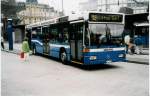 mercedes-benz-o-405-n-niederflur-stadtversion Aus dem Archiv: Gowa, Luzern (VBL) Nr. 57/LU 15'101 Mercedes O 405N am 28. August 1999 Luzern, Bahnhof