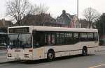 mercedes-benz-o-405-n-niederflur-stadtversion Urban Reisen BOT LB 404) mit der Linie 979 nach Oberhausen Sterkrade Bf.
Aufgenommen am ZOB Bottrop Pferdemarkt, 12.3.2010.