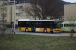Postauto PU Inderm�hle, Reckingen, Nr. 125 (AG 18'900, Setra 315NF, 2000) am 18.3.2010 in Untersiggenthal, M�hleweg. 