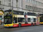 berlin MAN Lion's City DD (Doppelstock) auf der Linie 100 nach S+U Bahnhof Zoologischer Garten an der Haltestelle Mitte Unter den Linden/Friedrichstra�e.