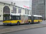berlin Solaris Urbino auf der Linie M85 nach Hauptbahnhof am S+U Bahnhof Potsdamer Platz.