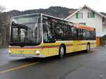 Berner Oberland STI - MAN Lion`s City Nr.111  BE 700111 unterwegs auf der Linie 3 in der Stadt Thun am 21.03.2010