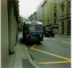 luzern Aus dem Archiv: VBL Luzern Nr. 230 Saurer/Schindler Trolleybus im M�rz 1988 Luzern, Luzernerhof