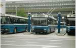 luzern Aus dem Archiv: VBL Luzern Nr. 260 NAW/R&J-Hess Trolleybus am 23. April 1996 Luzern, Bahnhof