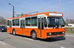 zurich Entsorgung und Recycling Z�rich Nr. 320/ZH 326'955 Saurer (ex. VBZ) am 24. M�rz 2010 in der Glattparkstrasse.