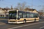 mercedes-benz-o-530-i-citaro AZZK Zollikon Nr. 44/ZH 543'644 Mercedes am 24. M�rz 2010 bei Z�rich Tiefenbrunnen.