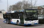 wuppertaler-stadtwerke WSW 0617 (W SW 3617) mit Werbung f�r FHDW.
Aufgenommen am Bahnhof Oberbarmen, 17.3.2010.