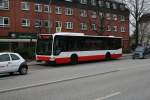 hamburg Wagen 1015 am 26.03 in bramfeld, dorfplatz gerade angekommen aus Wandsbek Gartenstadt zur weiterfahrt nach Kellinghusenstr auf der Linie 118.