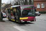 hamburg Wagen 2432 mit germanwings vollwerbung in bramfeld dorfplatz(26.03.2010)