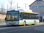 magdeburg MAN Niederflurbus 3. Generation (Lions City) auf der Linie 8 am ZOB/Hauptbahnhof.