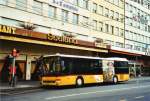 Postauto AVA Aarberg Nr. 5/BE 26'615 Setra am 23. Januar 2010 Biel, Bahnhof