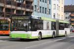 wuppertaler-stadtwerke WSW 0065 (W SW 476) mit Werbung f�r Gagfah.
Aufgenommen am Bahnhof Barmen, 17.3.2010.