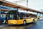 Postauto PostAuto Bern BE 654'785 MAN (ex ASKA Aeschi Nr. 5) am 24. Januar 2010 Gstaad, Bahnhof