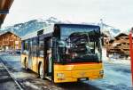 Postauto PostAuto Bern BE 654'785 MAN (ex ASKA Aeschi Nr. 5) am 24. Januar 2010 Gstaad, Bahnhof