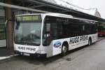 hamburg-vhh-pvg-unternehmengruppe Der 0809 ein MB O530 Citaro Facelift der VHH Betriebsstelle Quickborn am 18.Februar 2010 in Norderstedt Mitte.