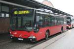 hamburg-vhh-pvg-unternehmengruppe Der 3 t�rer Citaro 0108 der VHH Betriebsstelle Quickborn am 18.Februar 2010 Am U und AKN Bahnhof Norderstedt Mitte.