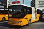 Postauto Mabillard, Lens VS 5772 Setra am 9. M�rz 2010 Sion, Bahnhof