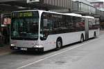hamburg Der PVG Gelenkbus 0856 am 8.April von der Linie 1 kommend in Bf.Altona 