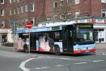 recklinghausen Vestische 2151 (RE VS 2151) mit Werbung f�r die Volksbank.
24.3.2010