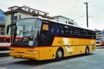 Postauto PostAuto Wallis VS 243'886 Neoplan (ex P 25'152) am 9. M�rz 2010 Brig, Bahnhof