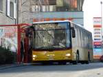 Kt. Graubunden Postauto - MAN  GR 24206 unterwegs in Chur am 07.04.2010